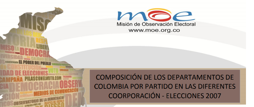 Kit de análisis electoral MOE 2011