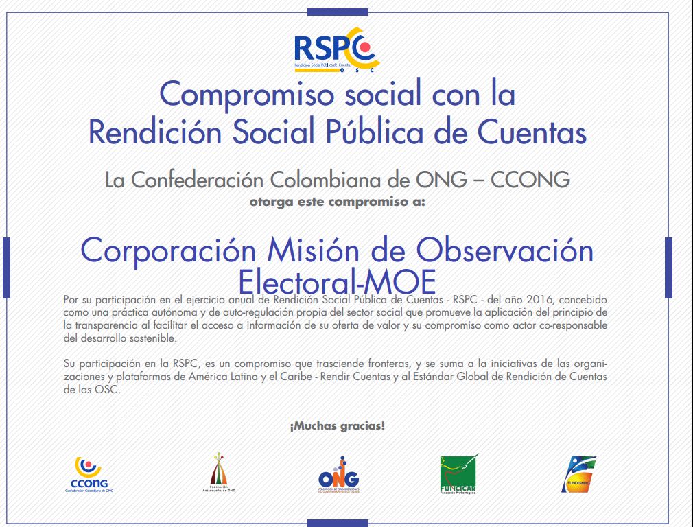 Rendición Social Pública de Cuentas