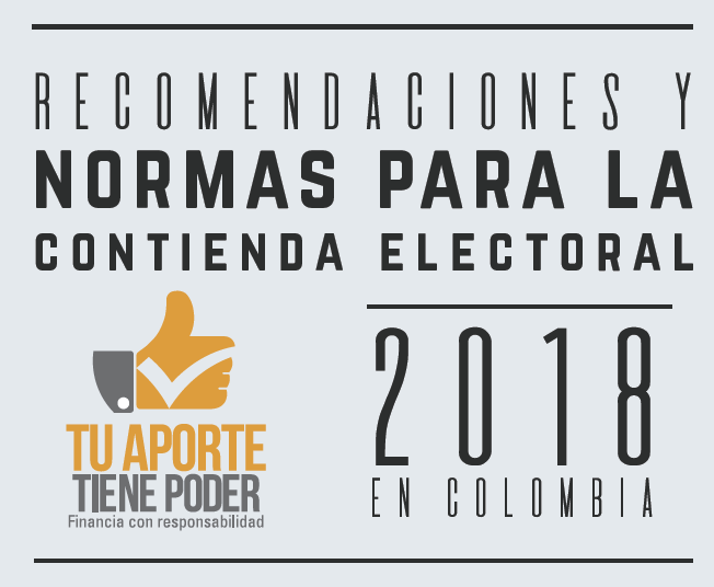 Nace alianza por la transparencia de la financiación de las campañas políticas en Colombia