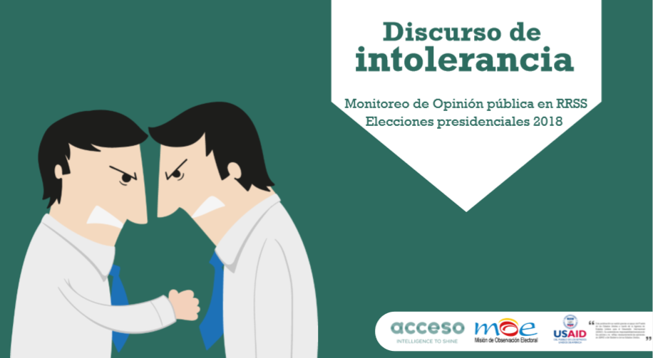 El 20% de la conversación sobre las elecciones en Colombia pasa por agresividad e intolerancia