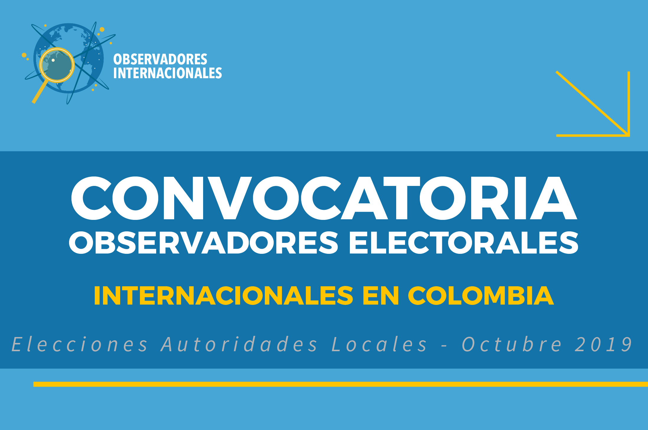 Inscripciones abiertas para observadores internacionales 2019