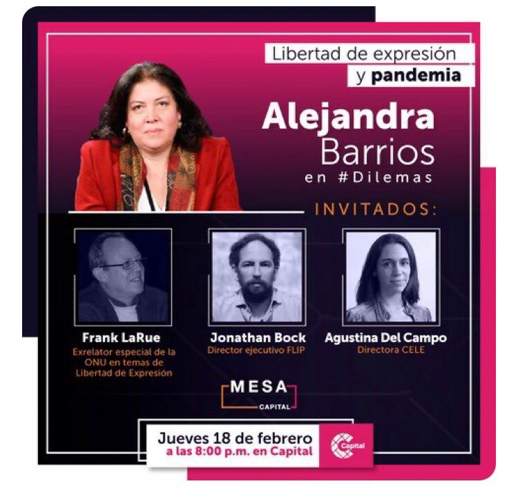 Dilemas: La libertad de expresión y pandemia