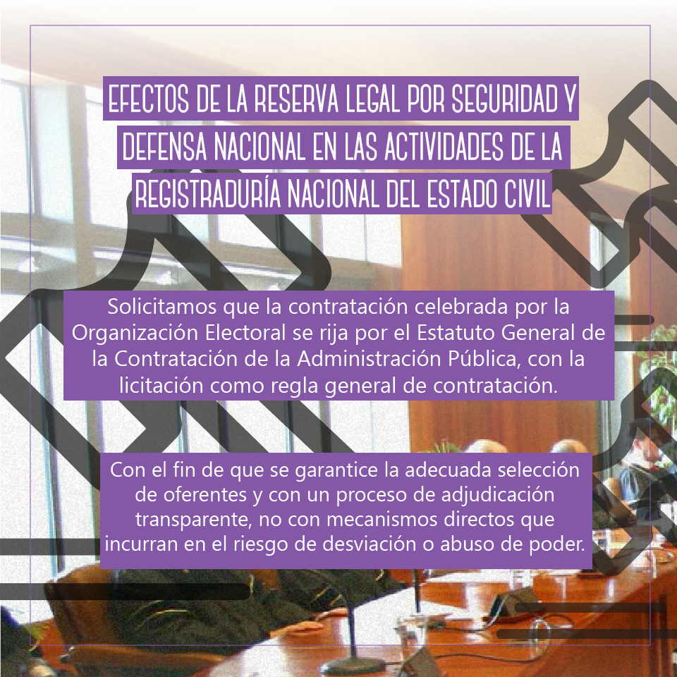 Intervención frente a la Corte constitucional sobre el código electoral