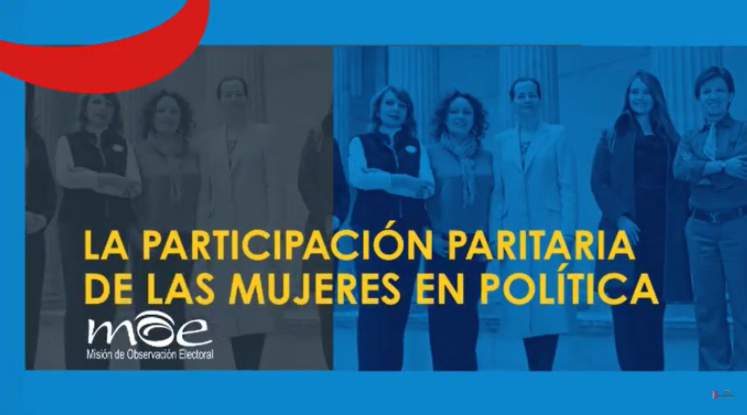 La participación paritaria de las mujeres en política