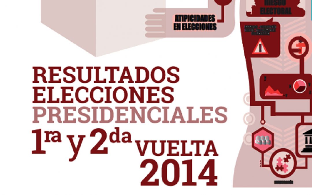 Resultados elecciones presidenciales 1ra y 2da vuelta 2014