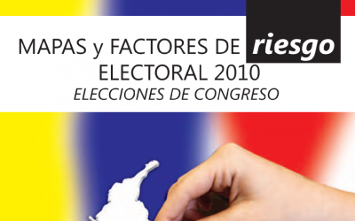 Mapas de Riesgo Electoral MOE Elecciones 2010