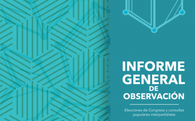 Informe de observación de elecciones Congreso 2018