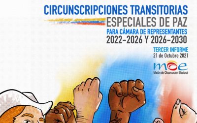Tercer informe de Circunscripciones Transitorias Especiales de Paz