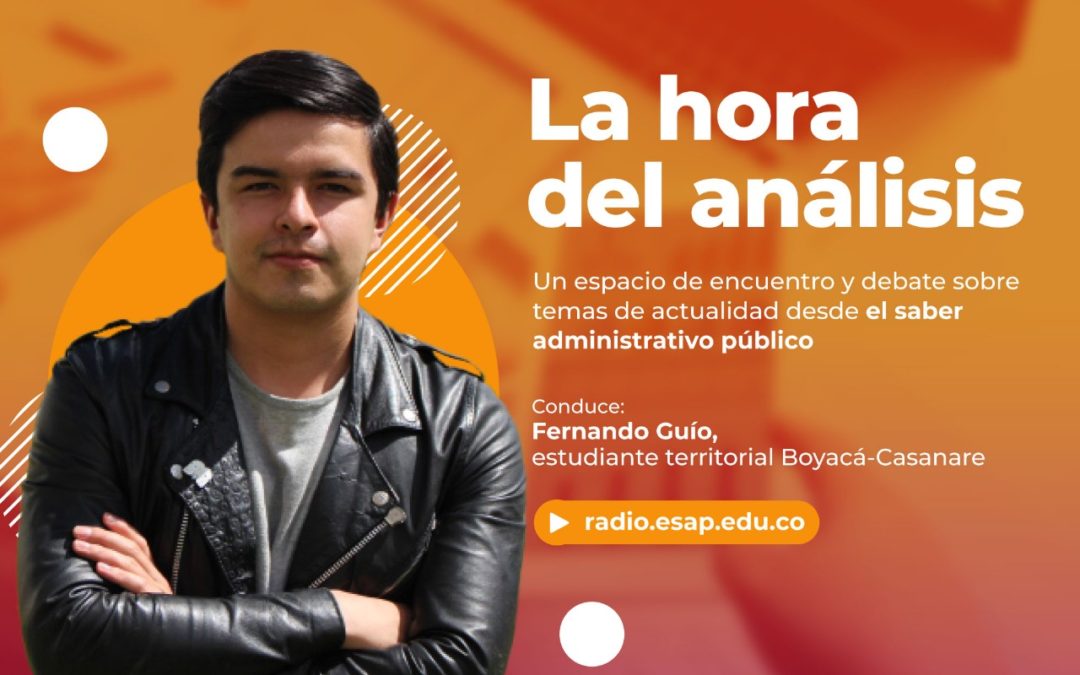Participación en ‘La hora del análisis’ de Radio Esap