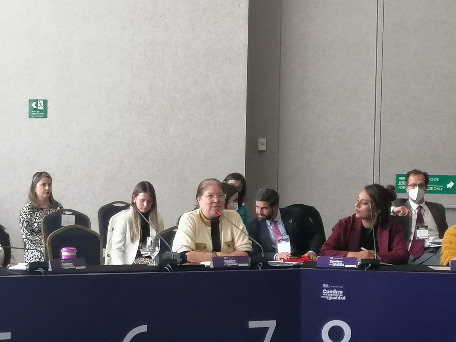 MOE participa de la Cumbre Nacional de Congresistas por la Igualdad 2022