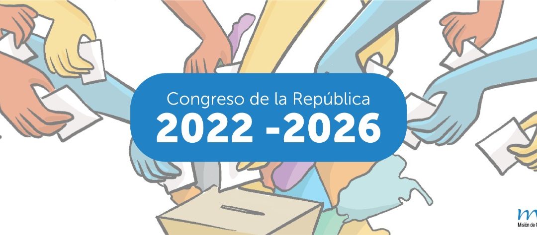 Así quedó conformado el Congreso para el periodo 2022-2026