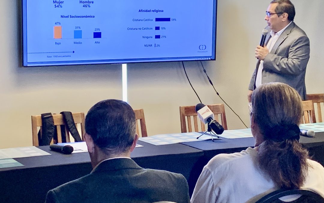 Evento de presentación de resultados del estudio ‘¿Cómo fue el ejercicio electoral de los colombianos y los factores que más influyeron en su voto?’