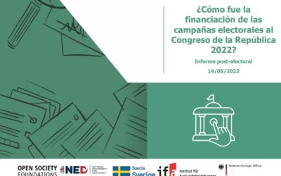 Informe post-electoral – ¿Cómo fue la financiación de las campañas electorales de Congreso de la República 2022?