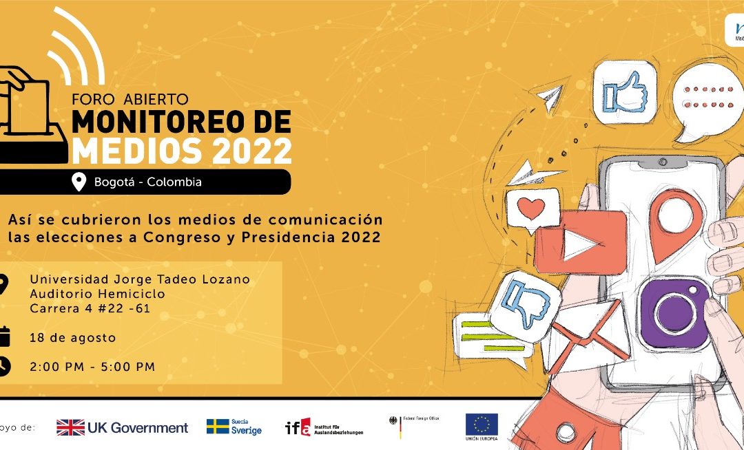 Foro ‘Así cubrieron los medios de comunicación las elecciones a Congreso y Presidencia 2022’
