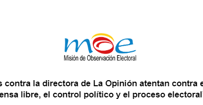 “Amenazas contra la directora de La Opinión atentan contra el ejercicio de la prensa libre, el control político y el proceso electoral”: MOE