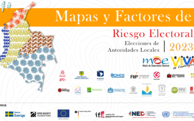 Mapas y Factores de Riesgo Electoral – Antioquia. Elecciones de autoridades locales 2023