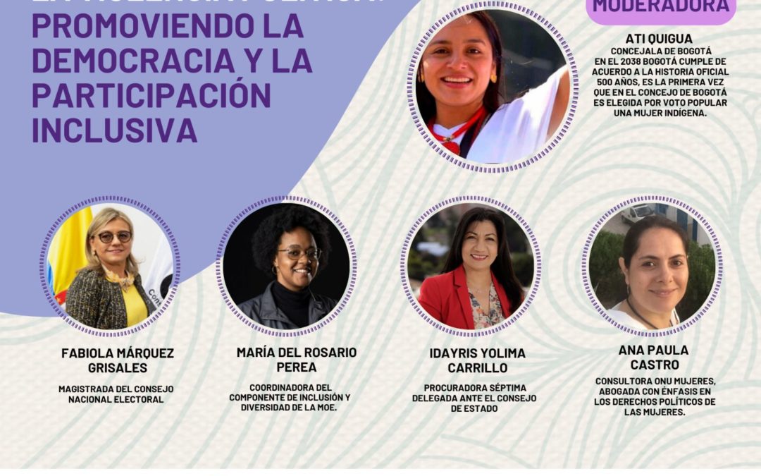 #EVENTO: Levantamos La Voz Por La Equidad | 3ra entrega de los Foros contra la #ViolenciaPolítica: Promoviendo la Democracia y la Participación Inclusiva