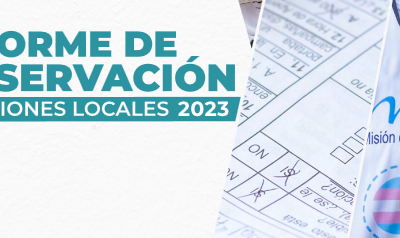 Informe final de observación – Elecciones Locales 2023