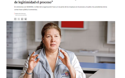 Alejandra Barrios, directora de la MOE, alerta sobre falta de transparencia en la elección del nuevo registrador: “Rodeen de legitimidad el proceso”