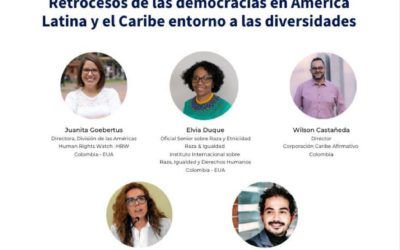 #Conversatorio – Retrocesos de las democracias en Latam y el Caribe entorno a las diversidades