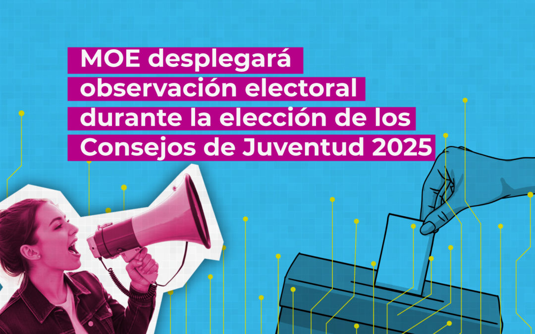 MOE desplegará observación electoral este 19 de octubre durante la elección de los Consejos Municipales y Locales de Juventud 2025