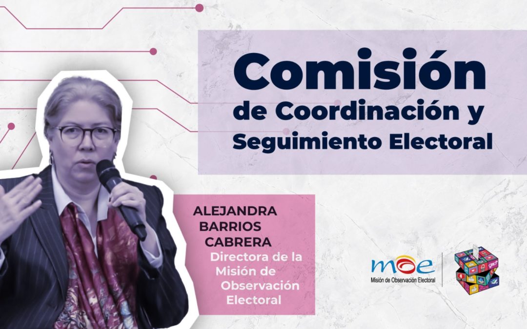 Informe para la Séptima Comisión Nacional de Coordinación y Seguimiento Electoral