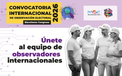 Convocatoria internacional de observación electoral – elecciones Congreso 2026