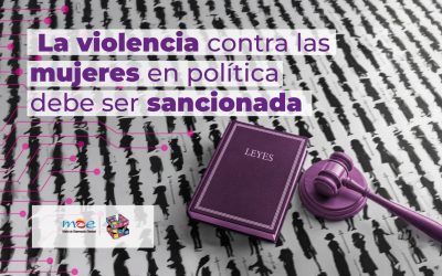 “El Consejo Nacional Electoral debe estar vigilante para prevenir y sancionar la violencia contra las candidatas”: MOE