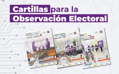 Cartillas para la observación electoral