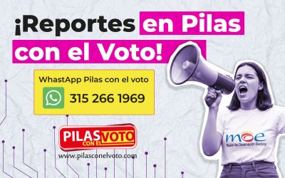 MOE ha recibido 249 reportes de irregularidades electorales y advierte que el 63,4 % de las candidaturas al Congreso no ha hecho reportes financieros